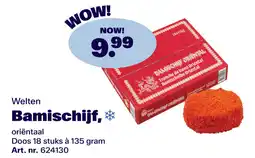 Bidfood Welten Bamischijf aanbieding