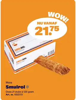 Bidfood Mora Smulrol aanbieding