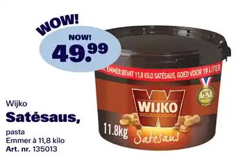 Bidfood Wijko Satésaus, aanbieding