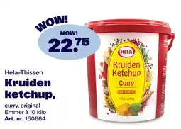 Bidfood Hela Thissen Kruiden ketchup, aanbieding