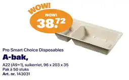 Bidfood Pro Smart Choice Disposables A bak, aanbieding