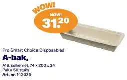 Bidfood Pro Smart Choice Disposables A bak aanbieding
