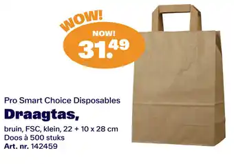 Bidfood Pro Smart Choice Disposables Draagtas aanbieding