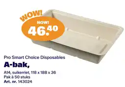 Bidfood Pro Smart Choice Disposables A bak, aanbieding