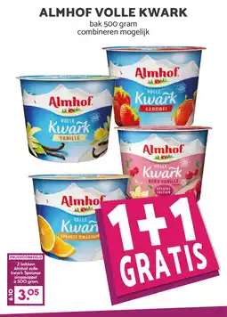 De Boerenschuur Almhof volle kwark aanbieding
