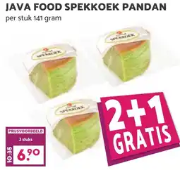 De Boerenschuur Java food spekkoek pandan aanbieding