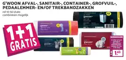 De Boerenschuur G'woon afval, sanitair, container, grofvuil, pedaalemmer en of trekbandzakken aanbieding