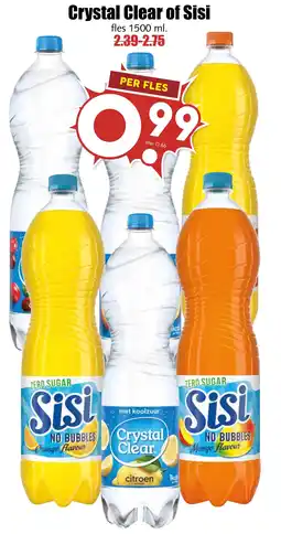De Boerenschuur Crystal Clear of Sisi aanbieding