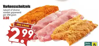 De Boerenschuur Varkensschnitzels aanbieding
