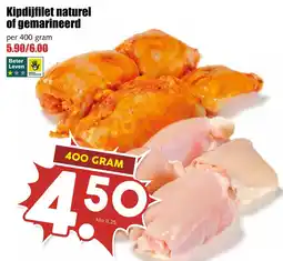 De Boerenschuur Kipdijfilet naturel of gemarineerd aanbieding