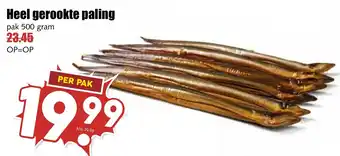 De Boerenschuur Heel gerookte paling aanbieding