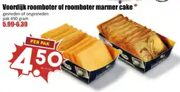 De Boerenschuur Voordijk roomboter of roomboter marmer cake aanbieding