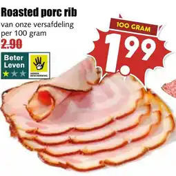 De Boerenschuur Roasted porc rib aanbieding