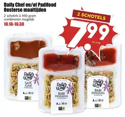 De Boerenschuur Daily Chef en/of Padifood Oosterse maaltijden aanbieding