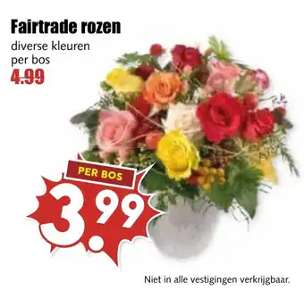 De Boerenschuur Fairtrade rozen aanbieding