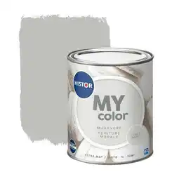 Praxis Histor muurverf My Color extra mat Candle Smoke 1L aanbieding