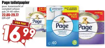 De Boerenschuur Page toiletpapier aanbieding