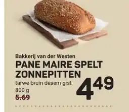 Ekoplaza PANE MAIRE SPELT ZONNEPITTEN aanbieding