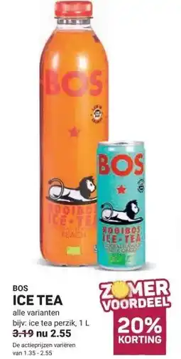 Ekoplaza BOS ICE TEA aanbieding