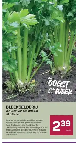 Ekoplaza BLEEKSELDERIJ van Joost van den Oetelaar uit Oitschot aanbieding
