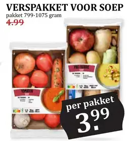 De Boerenschuur Verspakket voor soep aanbieding