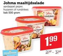 Dagwinkel Johma maaltijdsalade aanbieding