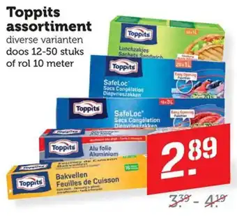 Dagwinkel Toppits assortiment aanbieding