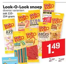 Dagwinkel Look O Look snoep aanbieding