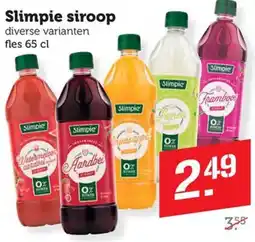 Dagwinkel Slimpie siroop aanbieding