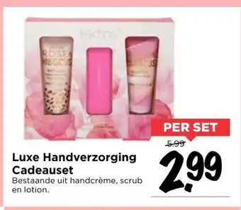 Vomar Voordeelmarkt Luxe Handverzorging cadeauset aanbieding