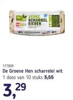 Van Hoeckel De Groene Hen scharrelei wit aanbieding