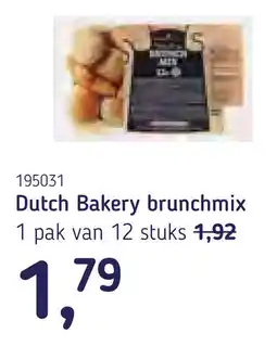 Van Hoeckel Dutch Bakery brunchmix aanbieding