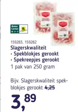 Van Hoeckel Slagerskwaliteit aanbieding