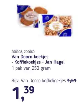 Van Hoeckel Van Doorn koekjes aanbieding