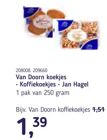 Van Hoeckel Van Doorn koekjes aanbieding
