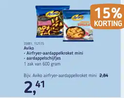 Van Hoeckel Aviko aanbieding