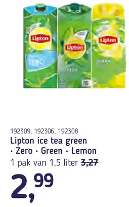 Van Hoeckel Lipton ice tea green aanbieding