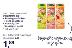 Van Hoeckel Dubbeldrank sap aanbieding