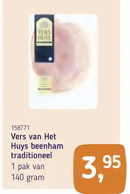 Van Hoeckel Vers van Het Huys beenham traditioneel aanbieding