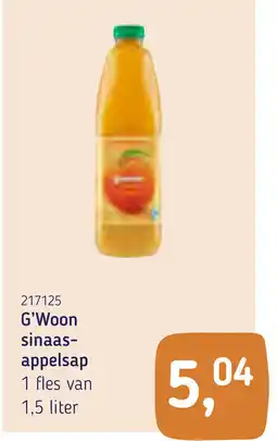 Van Hoeckel G'Woon sinaas appelsap aanbieding