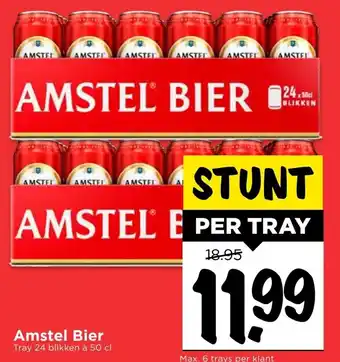 Vomar Voordeelmarkt Amstel Bier 24*500ml aanbieding