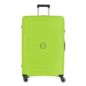 ANWB Travelite Orbita 4W Trolley L lime |103 L Geel aanbieding