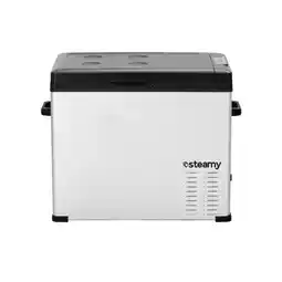 ANWB Steamy E Elektrische Koelbox 44L Zilver XXL aanbieding