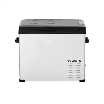 ANWB Steamy E Elektrische Koelbox 44L Zilver XXL aanbieding