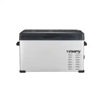ANWB Steamy E Elektrische Koelbox 27L Zilver XXL aanbieding