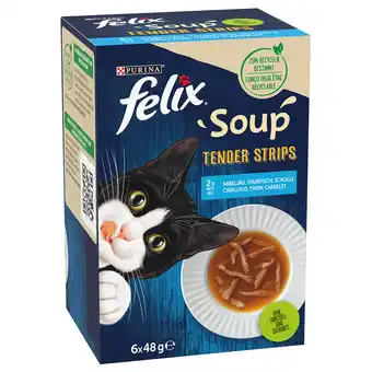 Zooplus 2+1 gratis! Felix Soup 2+1 for free - Verscheidenheid aan smaken van het water aanbieding