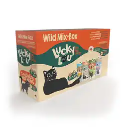Zooplus 12x 125g Lucky Lou Adult Mix Natte Kattenvoer aanbieding