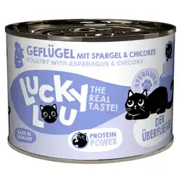 Zooplus 6x200g Lucky Lou Lifestage Sterilized Gevogelte Kattenvoer Nat aanbieding