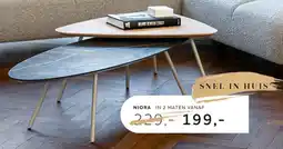 Kruit & Kramer Niora in 2 maten aanbieding
