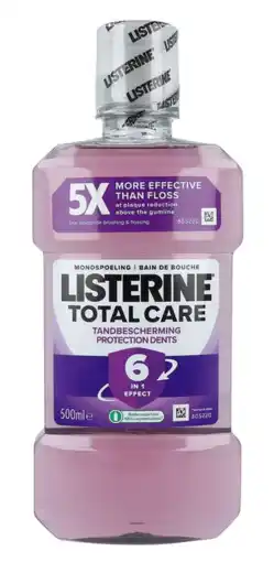 De Online Drogist Listerine Mondspoeling Total Care aanbieding